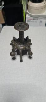 Bronzen kohl ampul met bellen. India perzie Afghanistan, Antiek en Kunst, Koper of Brons, Ophalen of Verzenden