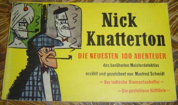 Nick Knatterton, eerste druk, derde deel, Duits stripboek, Boeken, Stripboeken, Zo goed als nieuw, Eén stripboek, Ophalen of Verzenden