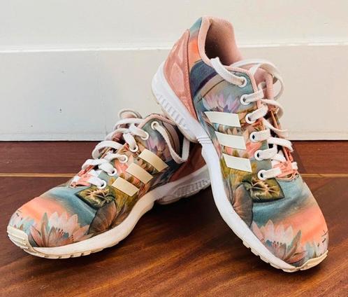 Adidas ZX Flux sneakers Floral mt 39, Kleding | Dames, Schoenen, Gedragen, Sneakers of Gympen, Ophalen of Verzenden