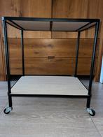 Kleine trolley tafel om printer op te zetten, Ophalen, 50 tot 100 cm, Zo goed als nieuw, 25 tot 50 cm