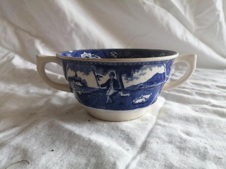 tea drinker maestricht kom met ooren, Antiek en Kunst, Antiek | Servies los, Ophalen of Verzenden
