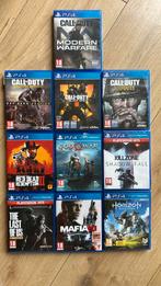 PlayStation 4 spellen 10x, 1 speler, Ophalen of Verzenden, Zo goed als nieuw, Vanaf 18 jaar
