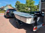 Visboot, Watersport en Boten, Ophalen of Verzenden, Gebruikt, Complete set