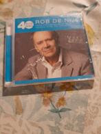 Rob de Nijs handtekening 40 Alle Poëtische Liedjes CD, Ophalen of Verzenden, Zo goed als nieuw, Levenslied of Smartlap
