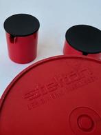 Stelton karaf suikerpot melkkan Erik Magnussen vintage rood, Ophalen of Verzenden, Gebruikt