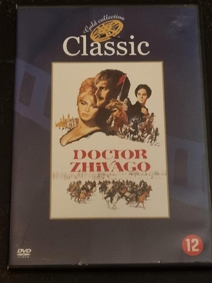 Doctor Zhivago DVD - Classic Gold Collection, Cd's en Dvd's, Dvd's | Klassiekers, Zo goed als nieuw, Drama, 1960 tot 1980, Vanaf 12 jaar