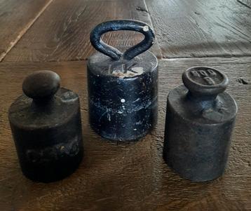 3 gewichten beschikbaar voor biedingen
