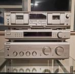 Sony versterker, tuner en dubbel cassettedeck, Audio, Tv en Foto, Stereo-sets, Gebruikt, Ophalen of Verzenden, Cassettedeck, Sony