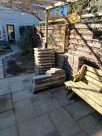 Tuintegels, bakstenen en opsluitbanden - Gratis af te halen, Ophalen, Gebruikt, 10 m² of meer, Beton