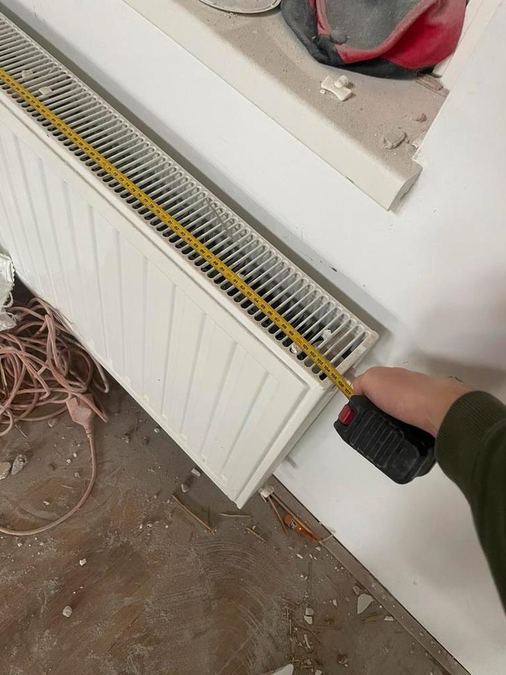 7 Oude Radiatoren, Doe-het-zelf en Verbouw, Verwarming en Radiatoren, Gebruikt, Radiator, 800 watt of meer, 30 tot 80 cm, 60 tot 150 cm