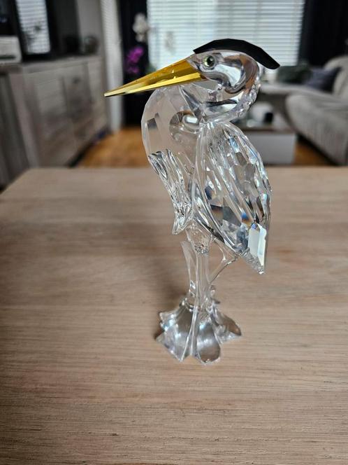 Swarovski Zilverreiger, Antiek en Kunst, Antiek | Glas en Kristal, Ophalen of Verzenden