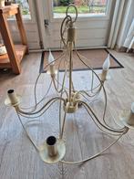 Stijlvolle hanglamp met 6 armen, Ophalen, Gebruikt, Metaal, Vintage