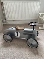 Retro roller loopauto zilver, zilveren loopauto, Ophalen, Gebruikt, Loopvoertuig