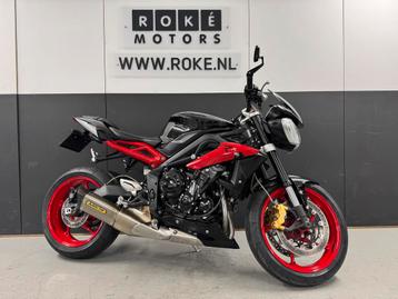 Triumph STREET TRIPLE RX ABS (bj 2016) beschikbaar voor biedingen