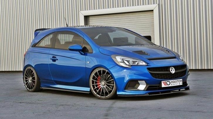 Voorlip spoiler sideskirt achterlip - Opel Corsa OPC E 15+, Auto diversen, Tuning en Styling, Ophalen of Verzenden