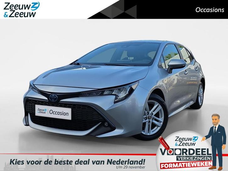 Toyota Corolla 1.8 Hybrid 140 Comfort | Navigatie | Adapt. C, Auto's, Toyota, Bedrijf, Te koop, Corolla, ABS, Achteruitrijcamera