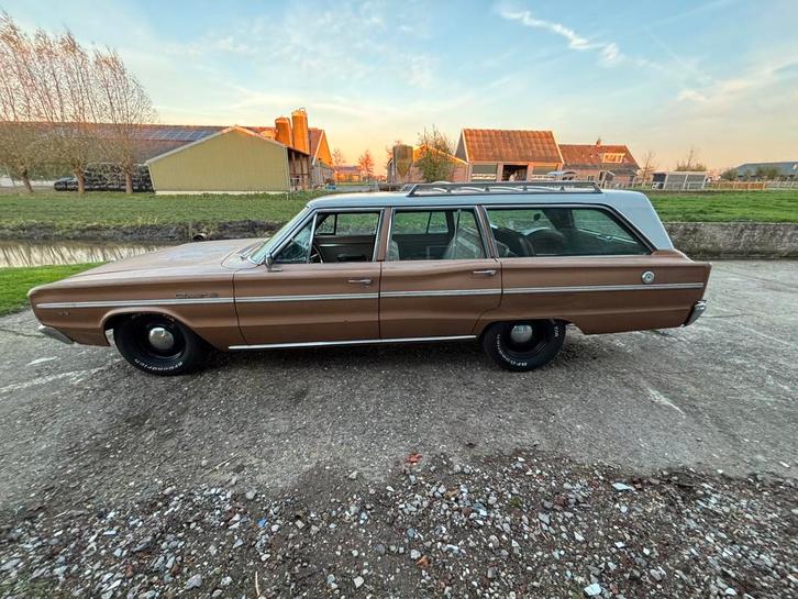 Dodge 1966 coronet station mopar 383ci v8, Auto's, Dodge, Particulier, Overige modellen, Benzine, Stationwagon, Automaat, Geïmporteerd