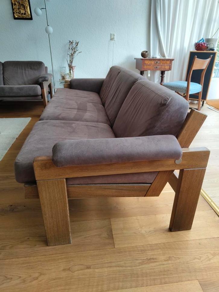 1970s brutalist banken Martin Visser, Huis en Inrichting, Banken | Sofa's en Chaises Longues, Gebruikt, Tweepersoons, 150 tot 200 cm