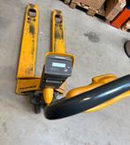 Palletwagen Jungheinrich met weeg unit 2X, Doe-het-zelf en Verbouw, Palletwagens en Pompwagens, Ophalen, Gebruikt