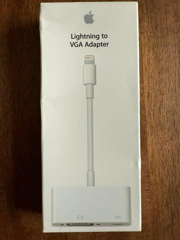 Apple lightning to VGA adapter beschikbaar voor biedingen