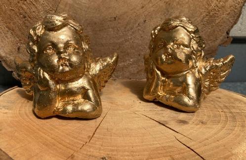 ENGEL KLEINE BUSTE GOLD NIEUW, Antiek en Kunst, Curiosa en Brocante, Ophalen of Verzenden