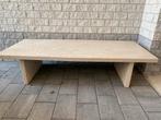 Portugees kalksteen salontafel, Ophalen, 50 tot 100 cm, Zo goed als nieuw, Minder dan 50 cm