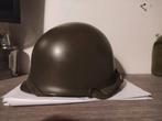 Originele m1/M53 helm met binnenhelm, Verzamelen, Militaria | Algemeen, Ophalen of Verzenden, Landmacht, Nederland, Helm of Baret