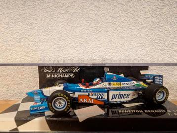 Minichamps F1 1:43 '97 - Benetton B197 Alesi beschikbaar voor biedingen