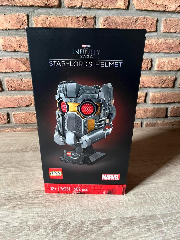 Lego 76251 Star-Lord's Helmet Marvel, Kinderen en Baby's, Speelgoed | Duplo en Lego, Nieuw, Lego, Complete set, Ophalen of Verzenden