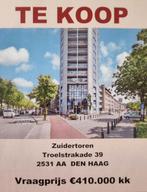 TE KOOP appartement Zuidertoren Troelstrakade 39, Den Haag, Huizen en Kamers, Huizen te koop, Den Haag