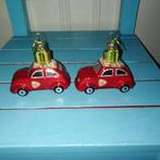 Kerstornament PostNL auto Vondel 2 stuks, Diversen, Kerst, Ophalen, Gebruikt