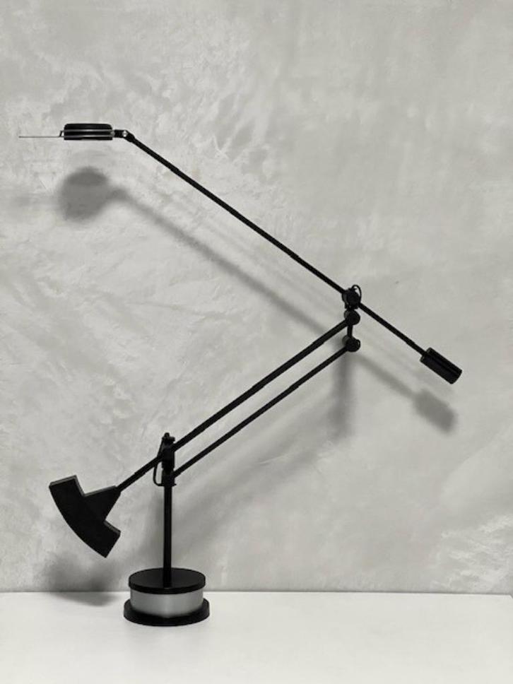 ISIS tafellamp Edwin Klein vintage Indoor design burolamp, Huis en Inrichting, Lampen | Tafellampen, Gebruikt, 50 tot 75 cm, Metaal
