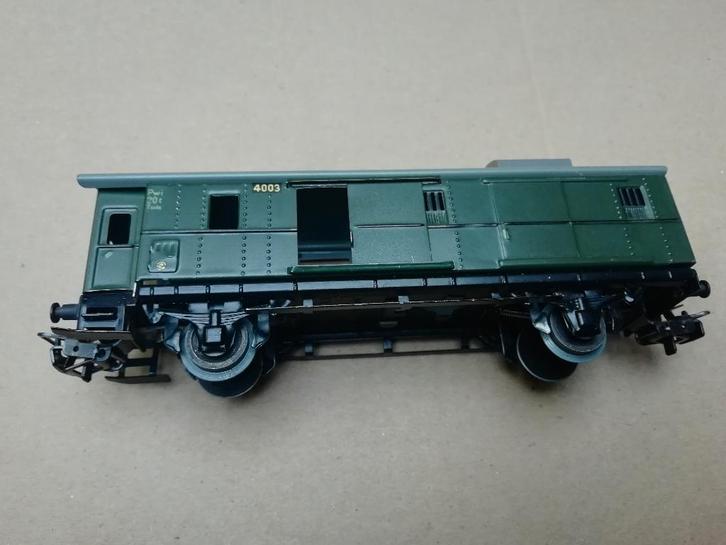 Marklin bagagewagon 4041., Hobby en Vrije tijd, Modeltreinen | H0, Gebruikt, Wagon, Wisselstroom, Märklin, Ophalen of Verzenden