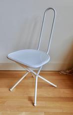 vintage IKEA - Niels Gammelgaard - klapstoel - 1980, Huis en Inrichting, Stoelen, Kunststof, Wit, Ophalen of Verzenden, Zo goed als nieuw