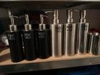 Aqua Vive Dispenser Set - Zwart & Zilver, Ophalen, Zwart, Nieuw, Metaal