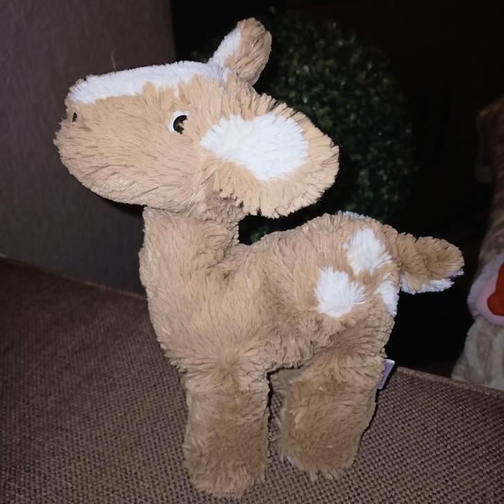 Manhattan toys hertje, Kinderen en Baby's, Speelgoed | Knuffels en Pluche, Zo goed als nieuw, Overige typen, Ophalen of Verzenden