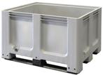 Palletbox op 3 sleeplatten120 x 100 x 76 nieuw, 100 cm of meer, Verzenden, 60 cm of meer, 50 cm of meer