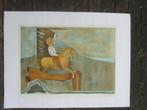 Aat Verhoog   1933   Ruiter te paard, Antiek en Kunst, Ophalen of Verzenden