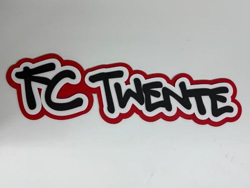 FC Twente bord - gepersonaliseerd (60 cm), Verzamelen, Sportartikelen en Voetbal, Nieuw, Overige typen, F.C. Twente, Verzenden