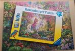 Ravensburger puzzel 100 XXL magisch ritje eenhoorn unicorn, Ophalen of Verzenden, Meer dan 50 stukjes, Zo goed als nieuw, 6 jaar of ouder