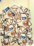 Dames blouse Rich & Royal  wit printjes, Maat 38/40 (M), Wit, Nieuw, Rich & Royal