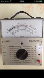 Vintage Analoog multimeter (Philips)Opknapper!, Ophalen of Verzenden, Gebruikt, Multimeter