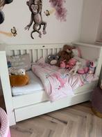 Kinderbed wit 140cm, Ophalen, 70 tot 85 cm, 140 tot 160 cm, Zo goed als nieuw