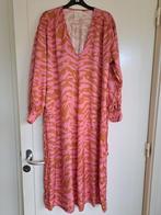 Prachtige jurk, roze/oranje kleuren (44/46XXL), Verzenden, Zo goed als nieuw, Oranje, Onder de knie