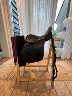 Shetlanderzadel 13 inch, leer, incl staartriem en singel, Dieren en Toebehoren, Ophalen, Gebruikt, Overige soorten