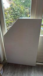 Tafelblad wit met hoek - 120 x 80 - GRATIS, Ophalen, Zo goed als nieuw
