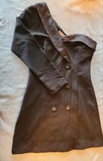 Zwart , off shoulder , kort jurkje, Ophalen of Verzenden, Zo goed als nieuw, Zwart