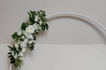 bloemstuk bloemenband kunstbloemen huren huwelijk bruiloft beschikbaar voor biedingen