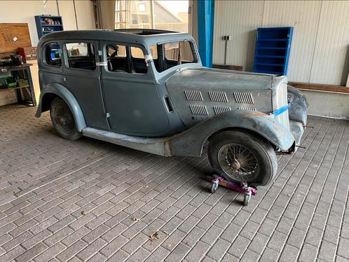 Triumph Gloria 1937.   Oldtimer !!, Auto's, Oldtimers, Particulier, Triumph, Benzine, Sedan, Handgeschakeld, Ophalen