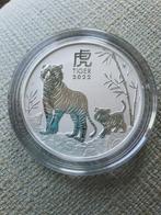 Lunar 3 - Jaar van de Tijger 2022 /  2 oz., Ophalen of Verzenden, Losse munt, Zilver